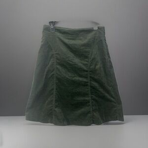 Sri Lanka Vintage Dark Green Midi Skirt Size 6,  Money, City, Trendy